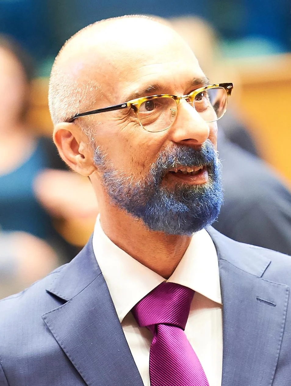 Juan Fuertes en un evento institucional