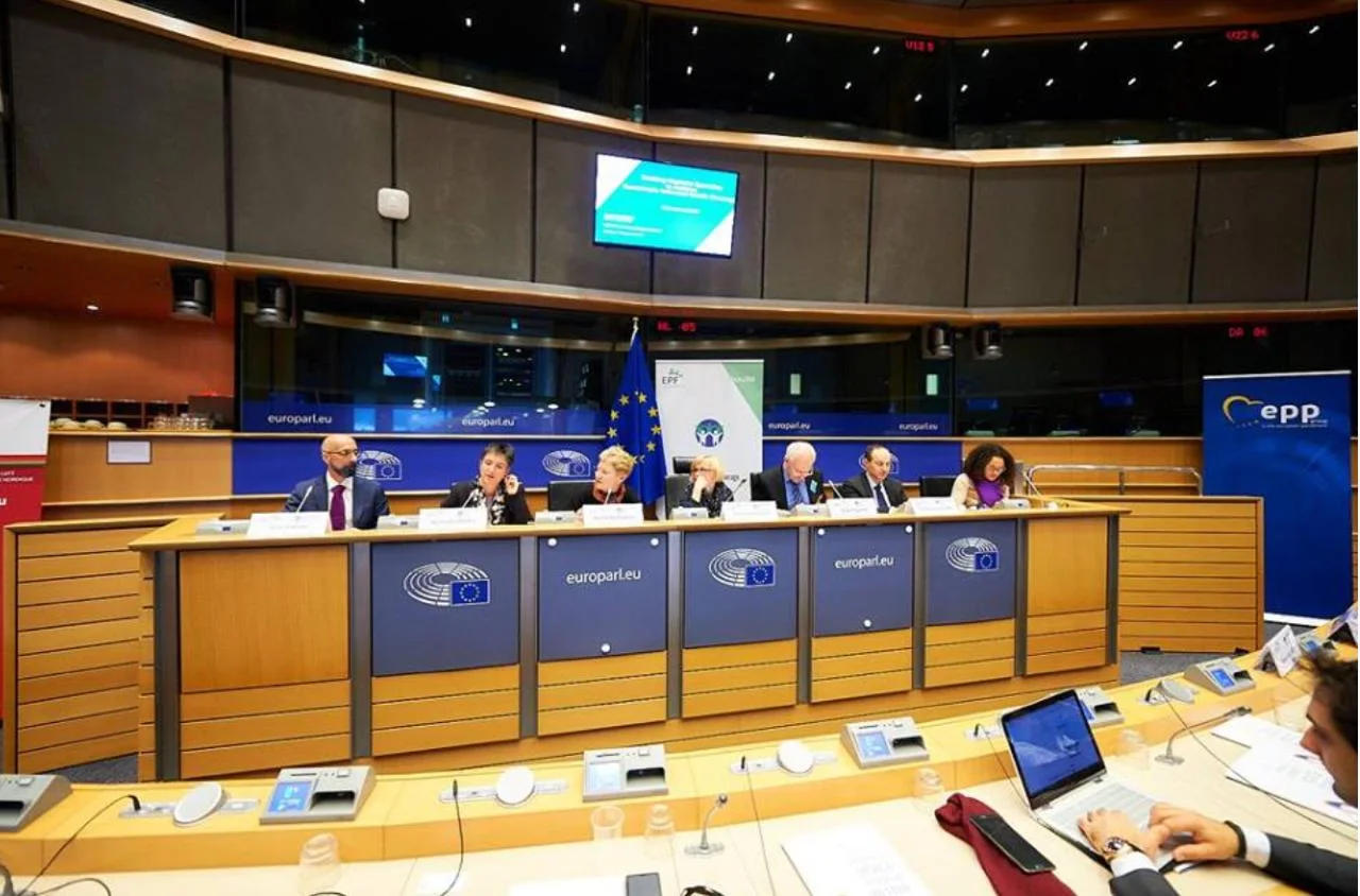 Evento institucional en el Parlamento Europeo