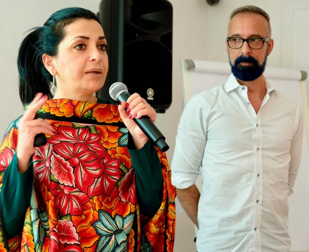 Intervención en una sesión internacional